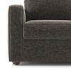 Apollo Sofa Set (Colour : Smoke Grey, Cushion : Hard, Back Type : High Back, Seater : 3+1+1)