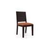 Arabia - Oribi 4 Seater Storage Dining Table Set (Colour- Burnt Orange , Finish- Mahogany)