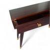 Vintara Sheesham Wood Contemporary Console Table in Dark Walnut finish