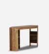 hsha Sheesham Wood  Study Table in Teak Finish