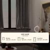 Stoa Paris Velvet Curtains for Window, Premium Dim-Out Curtain for Pack of 2, Date Night - Midnight Muse