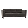 Lewis Sofa Set (Colour : Smoke Grey, Cushion : Hard, Seater : 3+2+1)