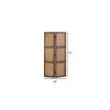 Rozann Solid Wood 4 Panel Room Divider
