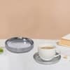 Metalsmith Metal Coaster Set of 4 Silver Finish Table Coasters