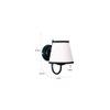 Tammee Multicolour Fabric Wall Light