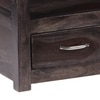 Allen Solid Wood Console Table in Mahagony Finish