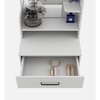 Miko Dressing Table in Frosty White Finish