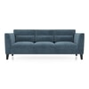 Lewis 3 Seater Fabric Sofa In Ocean Weave Colour