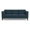 Lewis Sofa Set (Colour : Indigo Blue, Cushion : Hard, Seater : 3+1+1)