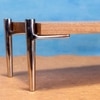 Ireka Homes Stack d Acacia Wood Serving Stand