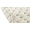 Leonex Ottoman Color in White