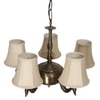Devansh Gold Wall Mounted Lamp With Black Cotton Shade