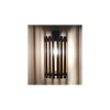 Hexa Brown Solid Wood Wall Lights