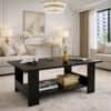 Spydercraft Penio Modern Coffee Table in Black Finish