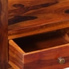 Sheesham Solid Wood  Bookshelf in Honey Oak Finish