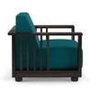 Serra 1 Seater Wooden Sofa
