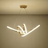 Noleon Rose Gold 3 Colour Led Chandelier Ceiling Light