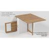 Space-Saving Dining Set with Storage
