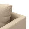 Florence Essential 1 Seater Fabric Sofa in Pearl Colour