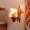 Devansh Metal Electric Wall Light in Antique Gold Colour with Multi Shade Count of 1 Light