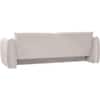 Scandinavian Holden Three Seater Sofa in Grey Mist Finish Pet Friendly