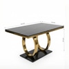 Opulance Metal Dining Table Set
