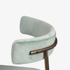 Arco Stainless Steel Outdoor Dining Chair in Gold Finish