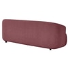 Morgen Boucle Fabrict 3 Seater Sofa In Pink