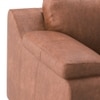 Trissino 3 Seater Luxury Italian Leather Sofa In Cognac