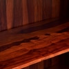 Sheesham Wood Bookshelf In Scratch Resistant Honey Oak Finish