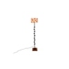 Ellie Multicolour Cotton Shade Floor Lamp