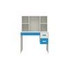 Tiara Kids Study Desk with 3 Drawers and Built In Bookshelf in Azure Blue Colour
