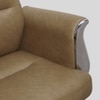 Ettorez Majestic Ultra Premium Leatherette Office Chair In Camel Colour