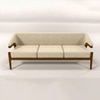 Contemporary Premium Minimalist Fabric Sofa (Colour: Beige, Seater: 3+1+1)
