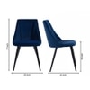 Mitzi Side Chair - Blue