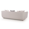 Astoria 3 Seater Fabric Sofa in Sea Salt Grey Colour