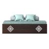 Livo Day Bed in Choco Walnut Finish