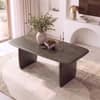 Zen Rectangular Solid Wood 6 Seater Dining Table In Danish Walnut Finish