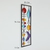 W-Suki Abstract Metal Wall Decor in Multicolor Set of 2