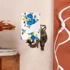 Devansh Metal Electric Wall Light in Antique Gold Colour with Multi Shade Count of 1 Light