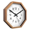 Distinct Arabic Indices Wooden Wall Clock