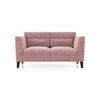 Lewis 2 Seater Fabric Sofa In Desert Rose Colour