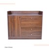 Regalia 4 Chest of Drawers in Columbian Walnut Finish