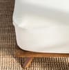 Springtek Organic Waterproof Mattress Protector Elastic Strap 78x36 in