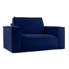 Skult  Pull Out Sofa cum Bed  in Navy Blue Colour