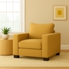 Lawson 1 Seater Sofa In Leatherette Beige Color