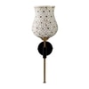 Devansh Metal Electric Wall Light in Black Colour with Multi Shade Count of 1 Light