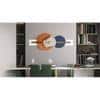 Blue And Orange Wall Decor Metal Wall Art
