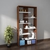 Darryl Bookcase Walnut And Frosty White