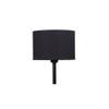 Fox Black Cotton Shade Floor Lamp
